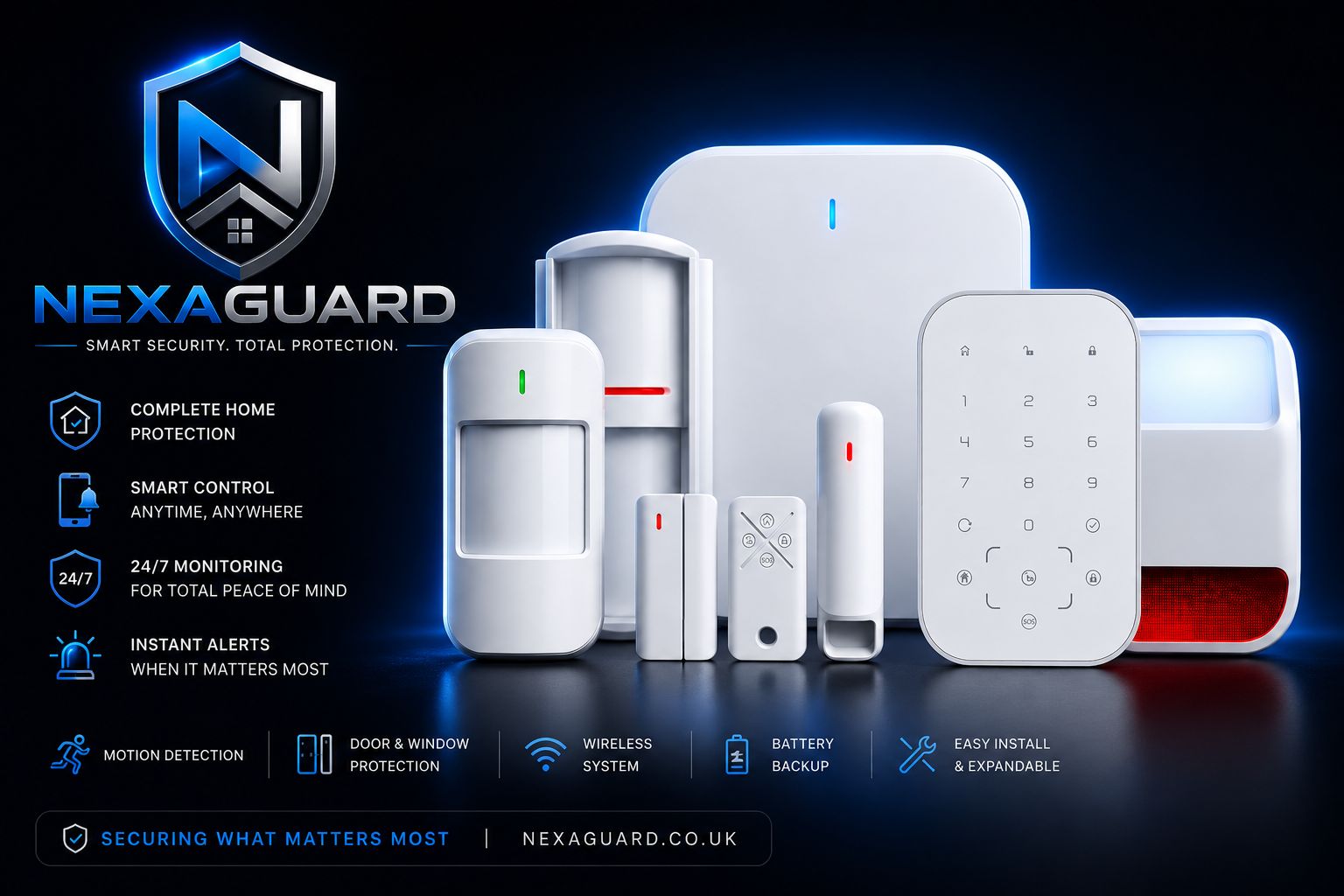 NexaGuard alarm system