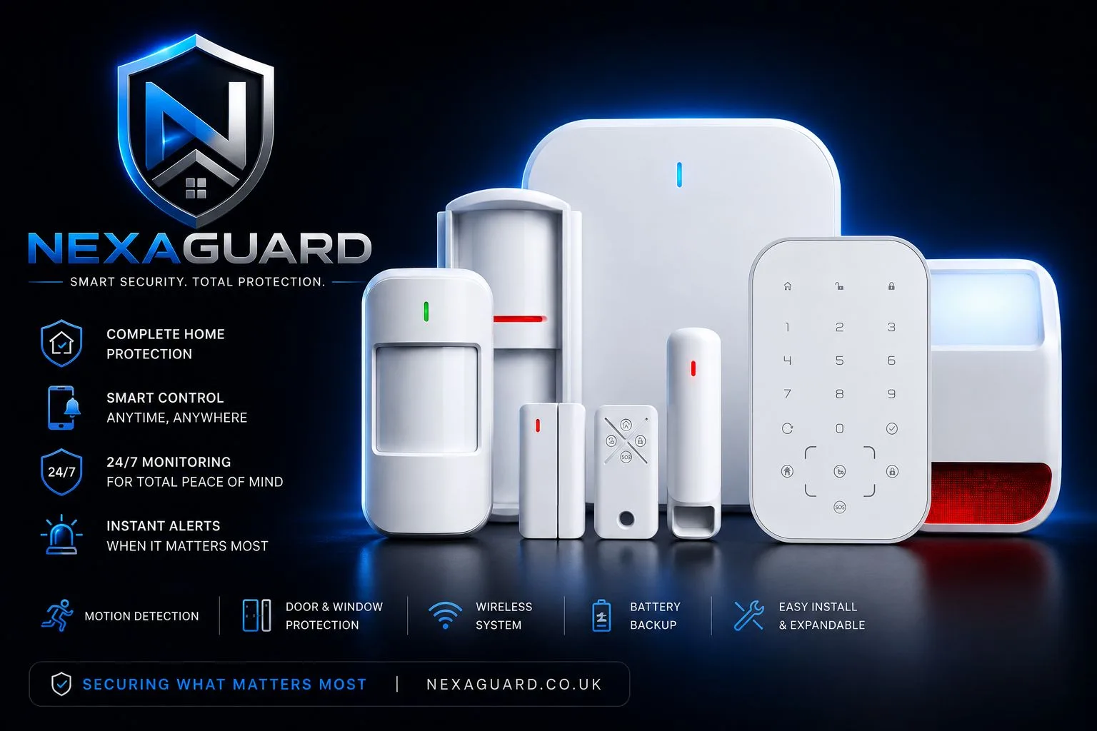 NexaGuard alarm system